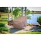Modern Leisure Garrison Patio Swivel Lounge Chair Cover, Waterproof, 37.5 in. L x 39.25 in. W x 38.5 in. H, Granite 2997 - alternate 4